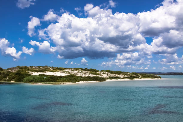 istock Scenic sea shore near Forster 656398778