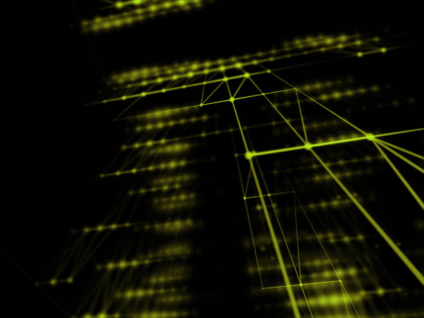 istock Digital futuristic cyber space, telecomunications concept background, digitally generated image. 656410444