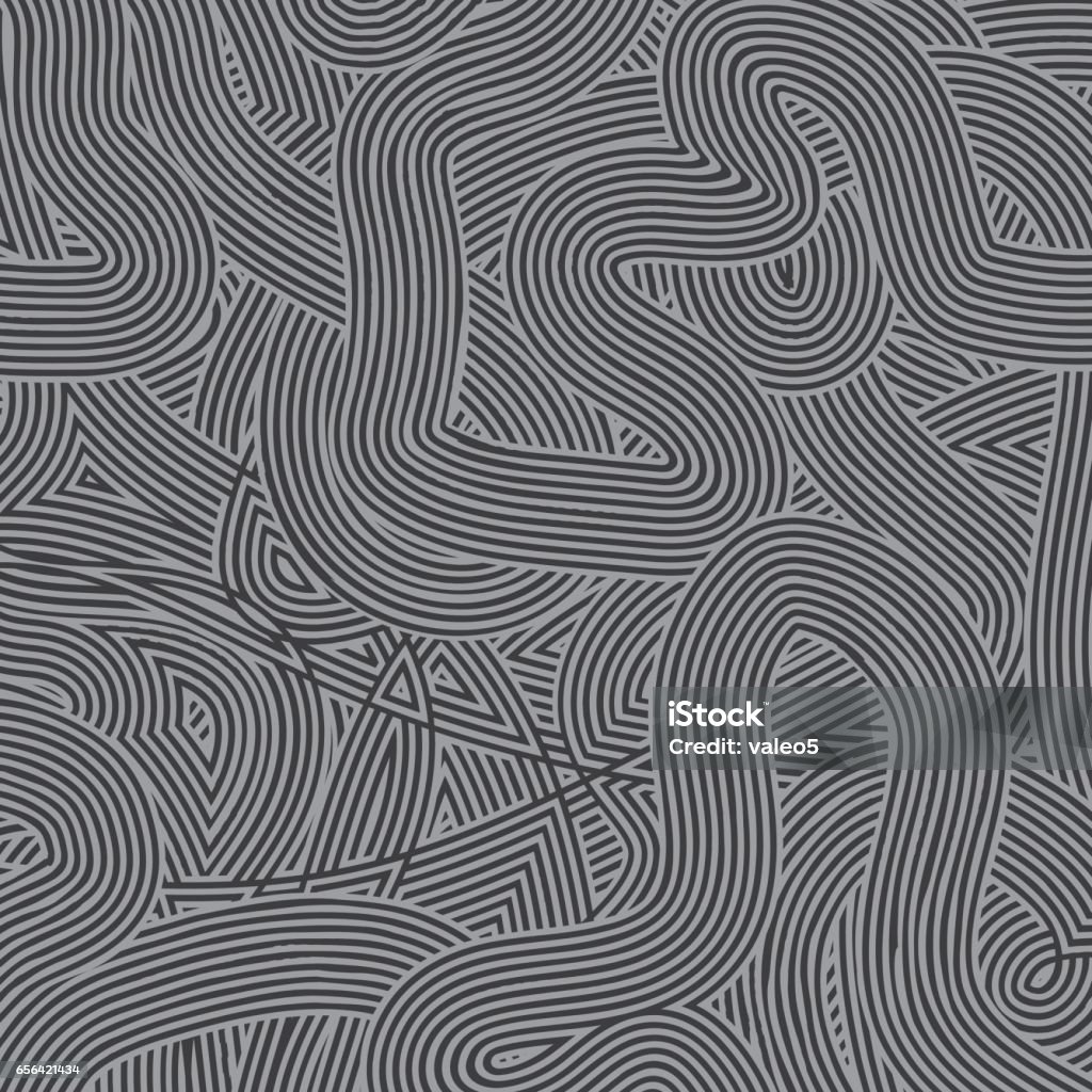 Pattern Line Grey Gray Wave Line Pattern Stock Illustration - Download Image Now ...