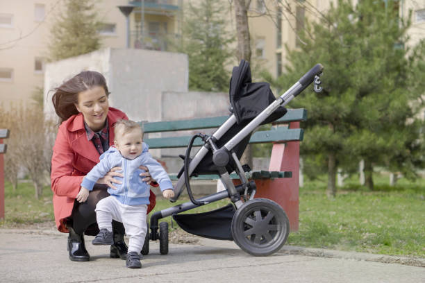 istock Mother and baby outdoors 656451580