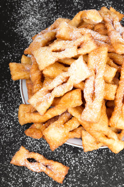 istock Faworki - Traditional Polish cookies served at Fat Thursday 656459510