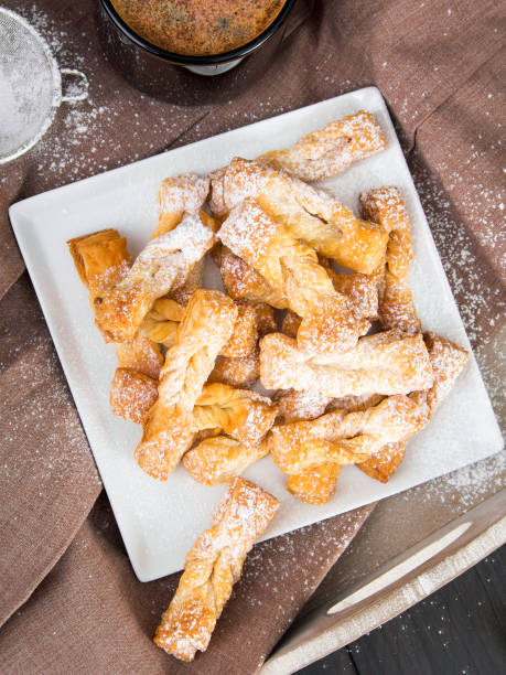 istock Faworki - Traditional Polish cookies served at Fat Thursday 656460136