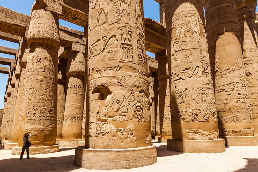 Luxor Temple, Egypt: The Luxor Temple is a large Ancient Egyptian temple complex located on the east bank of the Nile River in the city today known as Luxor (ancient Thebes) and was constructed approximately 1400 BCE. In the Egyptian language it was known as ipet resyt, \
