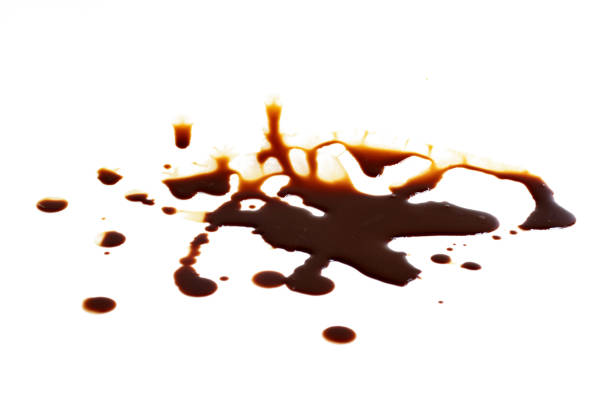 istock Water of coffee on white background 656476394