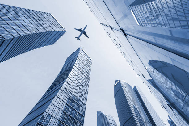 istock Business district with modern skyscrapers in shanghai 656487306