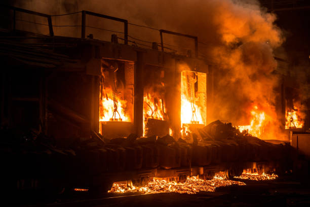 istock Accident at a steel mill 656497906