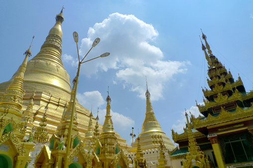 Kyaikthanlan Pagoda, Mawlamyine, Myanmar