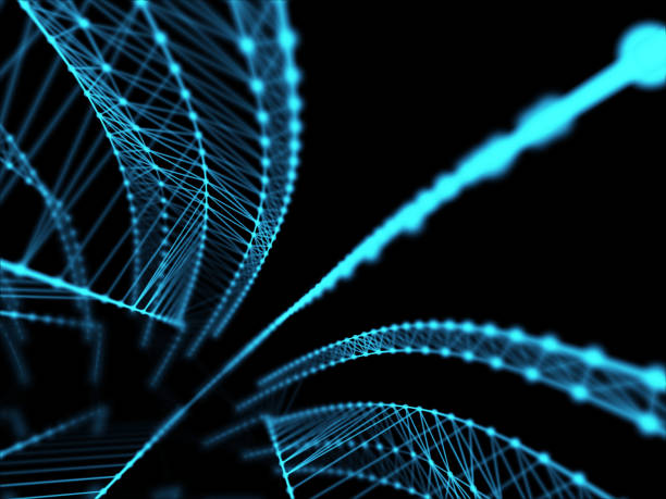 istock Futuristic virtual technology background, Fiber virtual optic cables, fibre connection, telecomunications concept, digitally generated image. 656505332