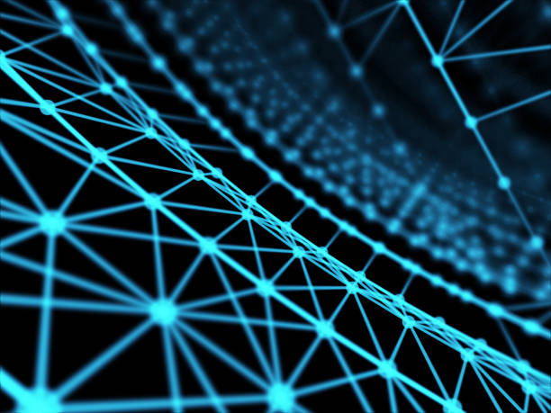 istock Futuristic virtual technology background, Fiber virtual optic cables, fibre connection, telecomunications concept, digitally generated image. 656505342