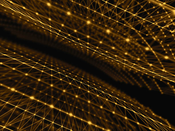 istock Futuristic virtual technology background, Fiber virtual optic cables, fibre connection, telecomunications concept, digitally generated image. 656505428