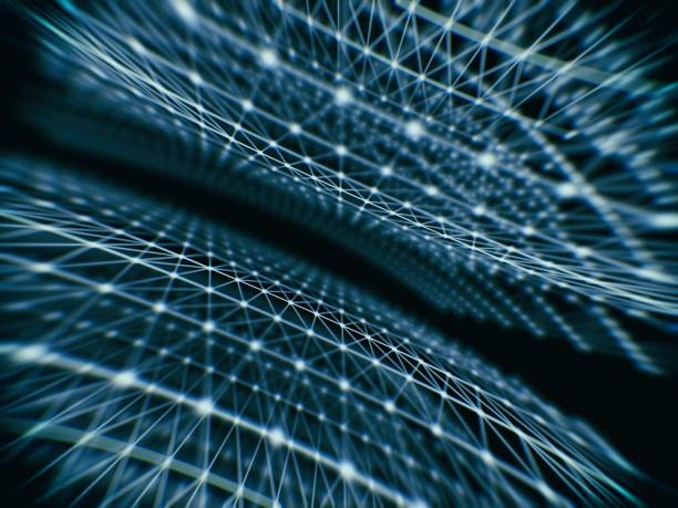 istock Futuristic virtual technology background, Fiber virtual optic cables, fibre connection, telecomunications concept, digitally generated image. 656505478