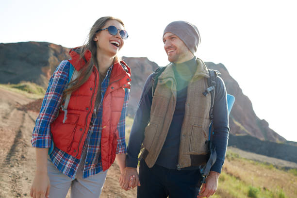 istock Cool Young Couple Hiking 656508014