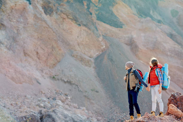 istock Couple Hiking in Grand Mountains 656508026