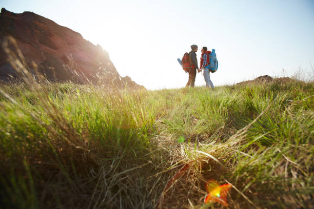 istock Couple Enjoying Hiking Vacation 656508120