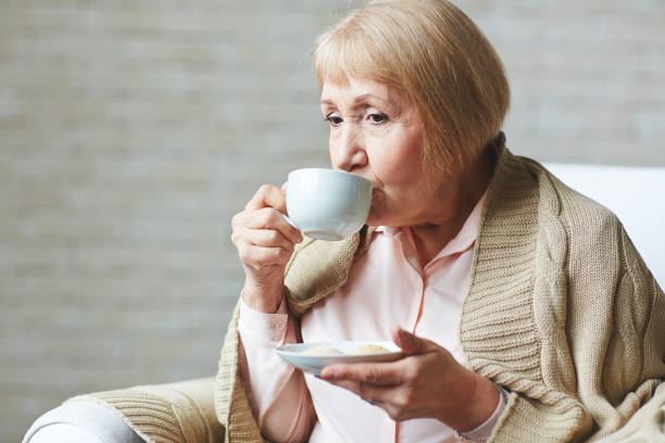 istock Winter evening with cup of coffee 656516042