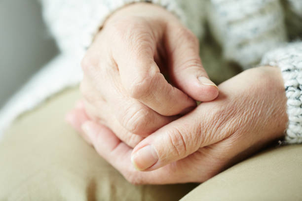 istock Hands of elderly woman 656516094
