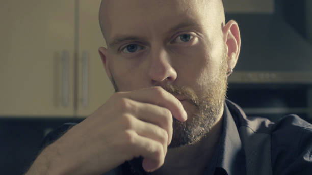 istock Portrait of a man looking in a camera 656530516