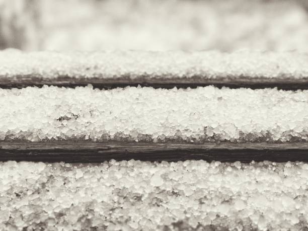 istock Late snow with hailstones 656538922