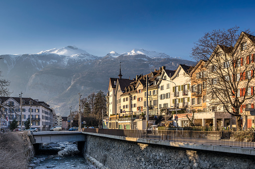 Chur is small town in south east Switzerland