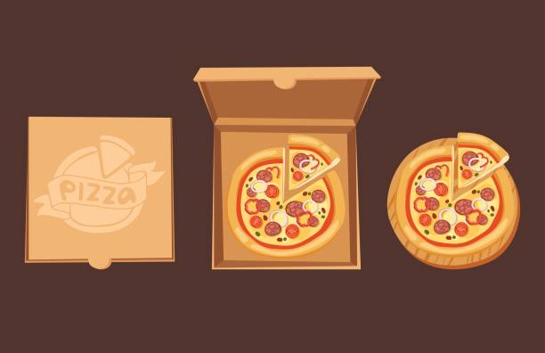 Top View Pizza Vectores Libres de Derechos - iStock Top View Pizza Vectores Libres de Derechos - iStock