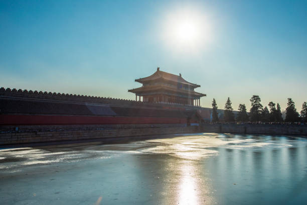 Forbidden City the old Chinese imperial palace in Beijing. China
