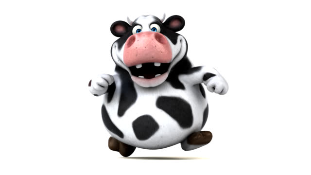 Cow Cartoon Stock Videos and Royalty-Free Footage - iStock