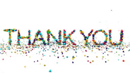 Motion Graphics Thank You Animation On White Stock Video - Download Video  Clip Now - Thank You - Phrase, Video, Film - Moving Image - iStock