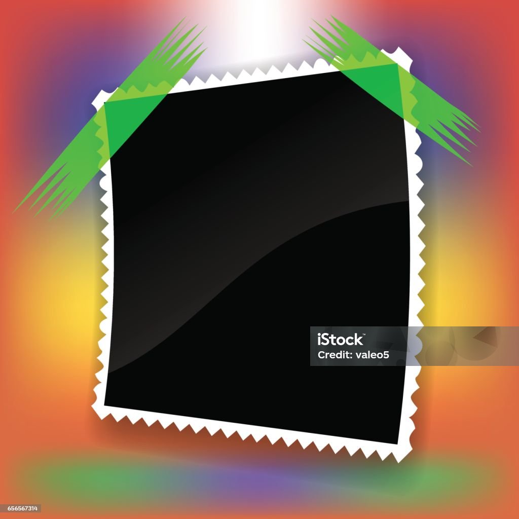 Frame Design Single Single Photo Frame Stock Illustration - Download Image Now - At The ...