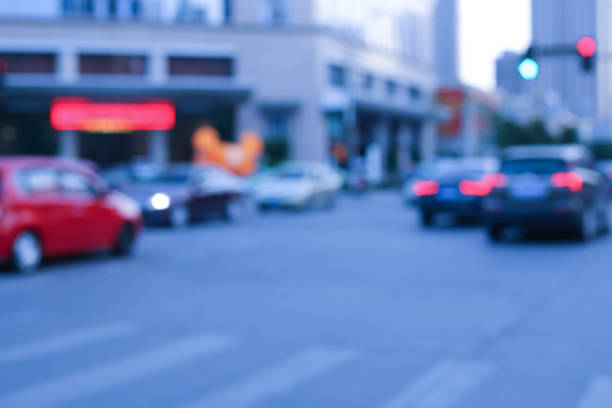 istock Blurred Cars In The City 656571546