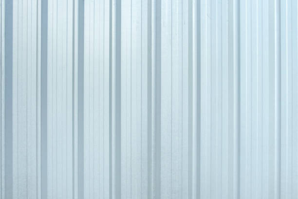 istock surface of zinc fence in the construction zone for texture background. 656582364