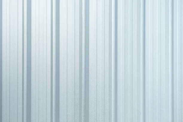 istock surface of zinc fence in the construction zone for texture background. 656582496