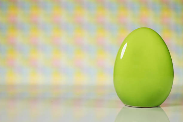istock Easter theme. Eggs with tulips on wooden board, easter holiday concept. Copyspace for text. 656585924