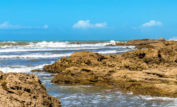 Atlantic shore at Essaouira - Morocco, North Africa