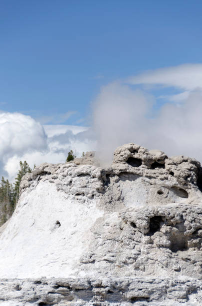 istock geyser in Yellowstone 656599378