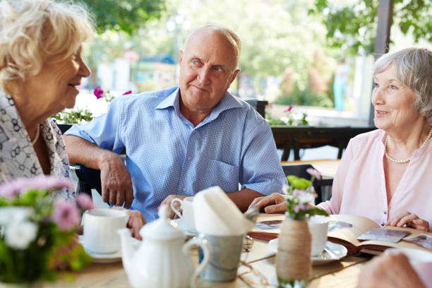 istock Seniors having good time together 656602352
