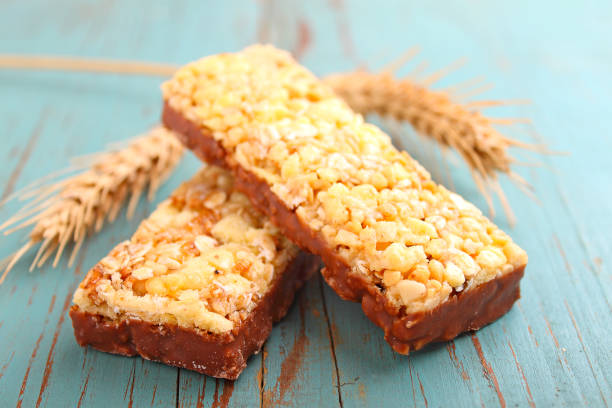 istock healthy snack, muesli bars with raisins and nuts 656623426