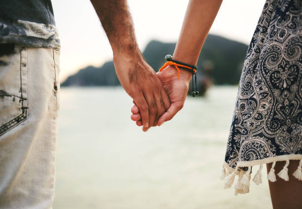 istock Anywhere is perfect as long as we're hand in hand 656623956
