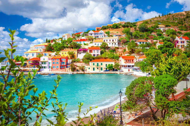 istock Assos village in Kefalonia, Greece 656624826
