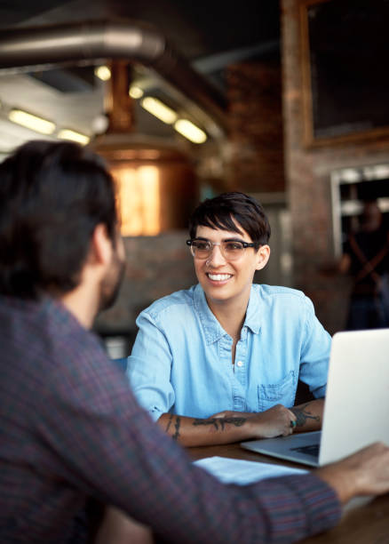 istock Planning for the success of their bar 656631282