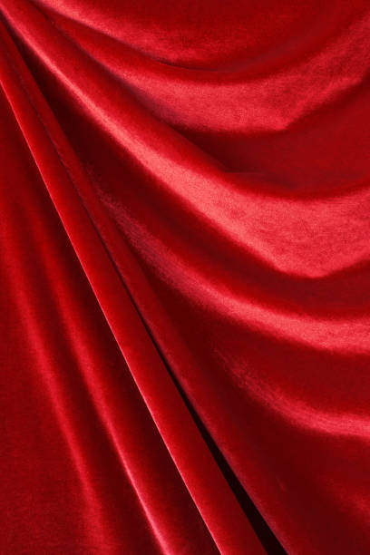 istock Red velvet close up 656633780