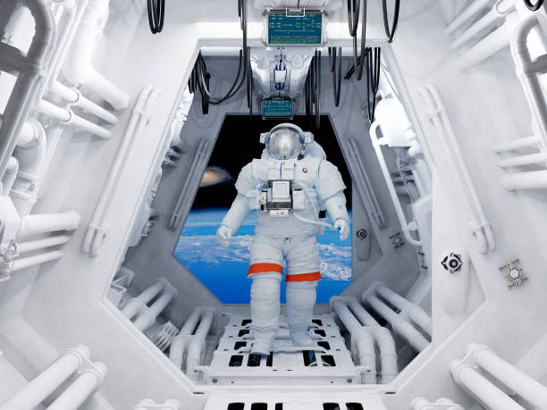 istock Astronaut in the tunnels 656639474