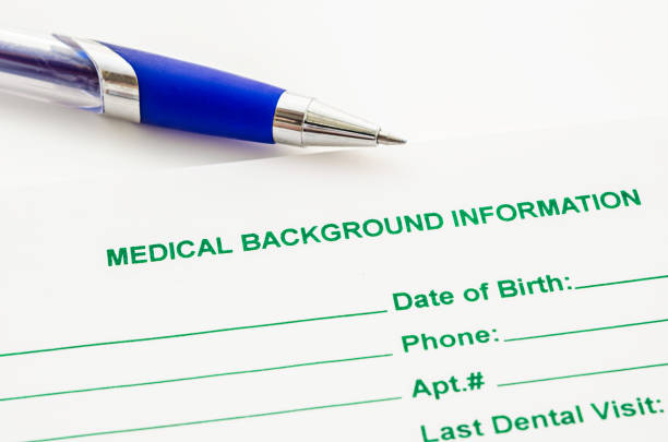 istock close up blank Medical background information 656653654