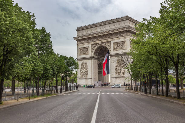 istock Arc de Triomphe in Paris, France 656658136