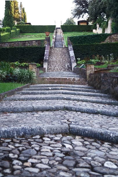 istock Staircase in the Bardini garden Florence 656658184