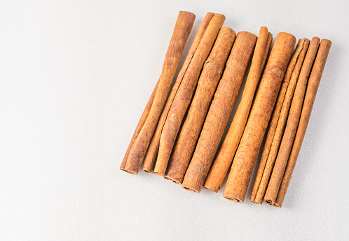 cinnamon stick on white backgroundcinnamon stick on white background