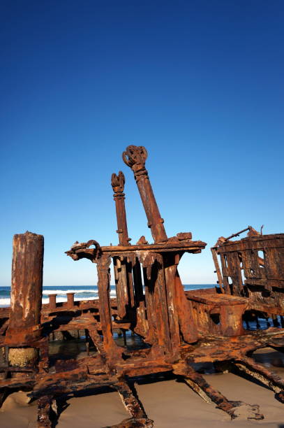 istock Maheno shipwreck at Fraser Island 656677274