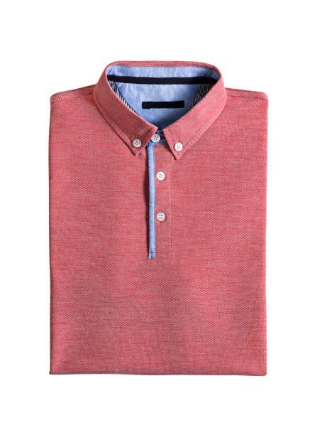 폴로 t-셔츠 - shirt polo shirt red collar 뉴스 사진 이미지