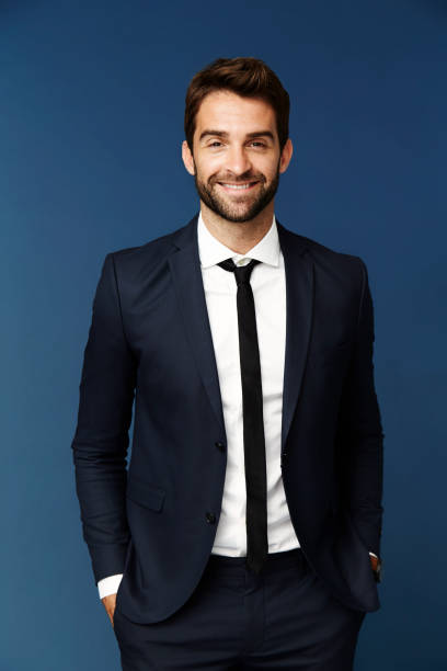 istock Shirt and tie in blue 656681148