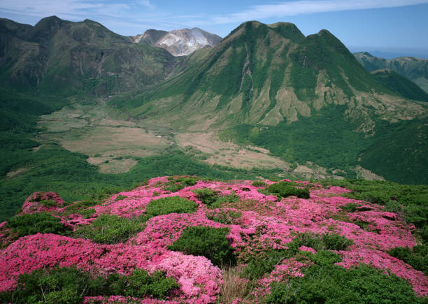Kuju mountain group Kuju mountain group taketa photos stock pictures, royalty-free photos & images
