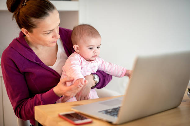 istock Mother with baby daughter 656700868